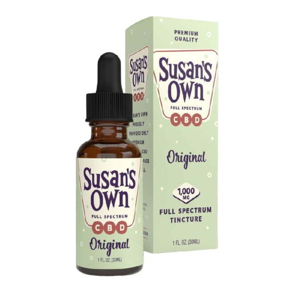 SUSAN'S OWN FULL SPECTRUM CBD TINCTURE - 1000MG ORIGINAL