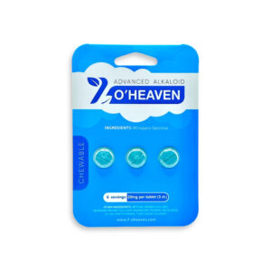 7 O'HEAVEN ADVANCED ALKALOID 7-HYDROXYMITRAGYNINE TABLETS - 20MG 3CT ORIGINAL