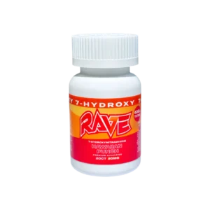RAVE 7-HYDROXYMITRAGYNINE CHEWABLE TABLETS 20MG 20CT BOTTLE - HAWAIIAN PUNCH