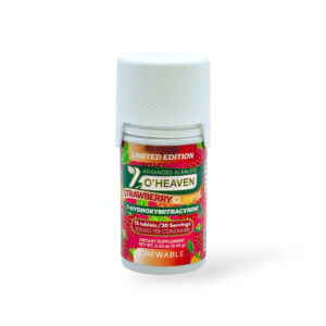 7 O'HEAVEN ADVANCED ALKALOID 7-HYDROXYMITRAGYNINE TABLETS 20MG 15CT BOTTLE - STRAWBERRY GLIMPSE