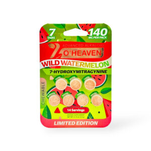 7 O'HEAVEN ADVANCED ALKALOID 7-HYDROXYMITRAGYNINE TABLETS 20MG 7CT - WILD WATERMELON BOX OF 12
