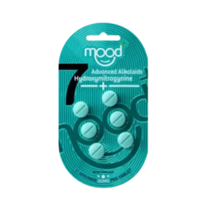 MOOD+ ADVANCED ALKALOIDS 7-HYDROXYMITRAGYNINE TABLETS - 20MG 6CT UNFLAVORED BOX OF 12