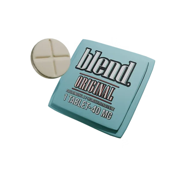 BLEND OHMZ PSEUDOINDOXYL & 7-HYDROXYMITRAGYNINE TABLETS 40MG 1CT - ORIGINAL BOX OF 25