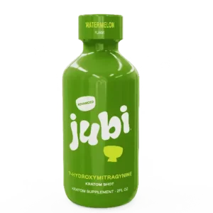 JUBI ADVANCED 7-HYDROXYMITRAGYNINE KRATOM SHOTS BOX OF 12 - WATERMELON