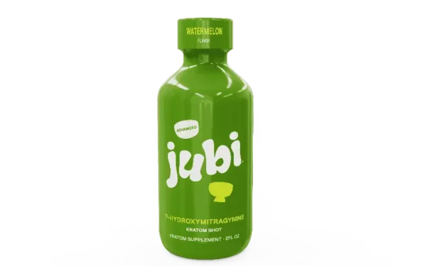 JUBI ADVANCED 7-HYDROXYMITRAGYNINE KRATOM SHOTS BOX OF 12 - WATERMELON