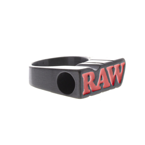 RAW BLACK SMOKERS RING - SIZE 11