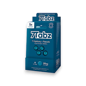 7TABZ 7-HYDROXYMITRAGYNINE+PSEUDO PURE EXTRACT TABLETS - 20MG 4CT BOX OF 10