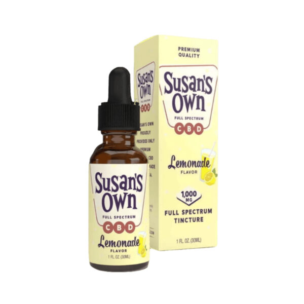 SUSAN'S OWN FULL SPECTRUM CBD TINCTURE - 1000MG LEMONADE