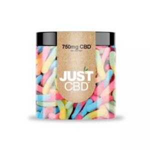 JUST CBD GUMMIES 750MG - SOUR WORMS