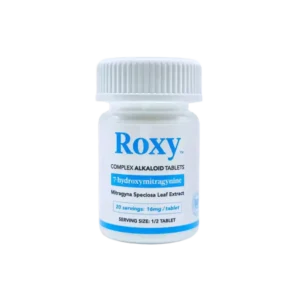 ROXY COMPLEX ALKALOID 7-HYDROXYMITRAGYNINE TABLETS 16MG 10CT BOTTLE - UNFLAVORED