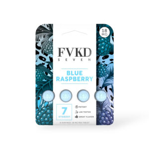 FVKD SEVEN 7-HYDROXY TABLET 18MG 4CT - BLUE RASPBERRY BOX OF 10