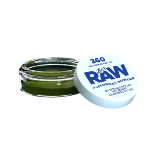 LUCID RAW 7-HYDROXYMITRAGYNINE POWDER SUPREME BLEND - 360MG JAR BOX OF 4