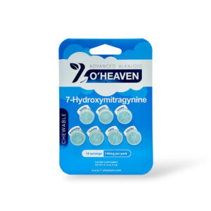 7 O'HEAVEN ADVANCED ALKALOID 7-HYDROXYMITRAGYNINE TABLETS 20MG 7CT - ORIGINAL BOX OF 12
