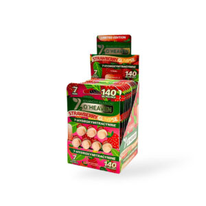 7 O'HEAVEN ADVANCED ALKALOID 7-HYDROXYMITRAGYNINE TABLETS 20MG 7CT - STRAWBERRY GLIMPSE BOX OF 12