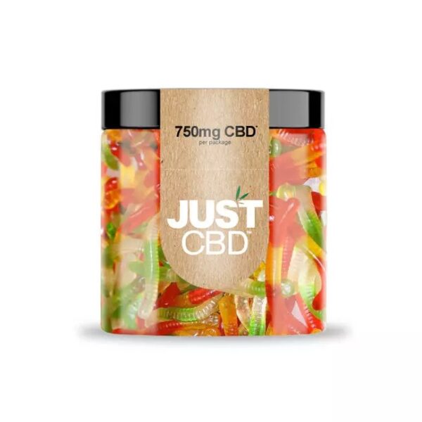 JUST CBD GUMMIES 750MG - WORMS
