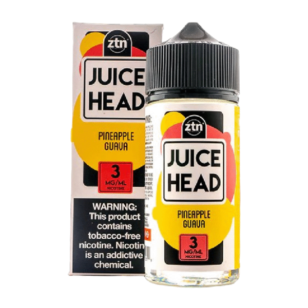 JUICE HEAD 100ML 3MG - PINEAPPLE GUAVA