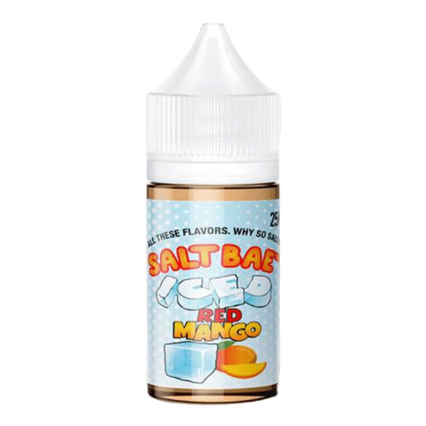 SALT BAE SALT NIC 30ML 25MG - ICED RED MANGO