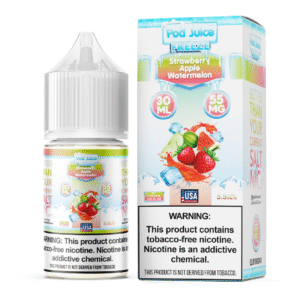 POD JUICE SALT NIC 30ML 55MG - STRAWBERRY APPLE WATERMELON FREEZE