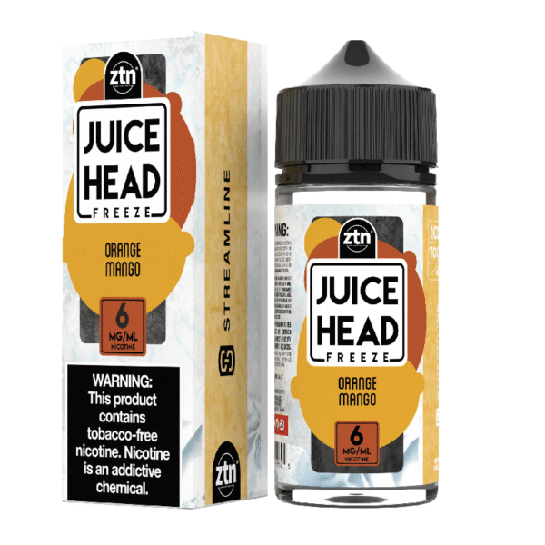 JUICE HEAD 100ML 6MG - FREEZE ORANGE MANGO