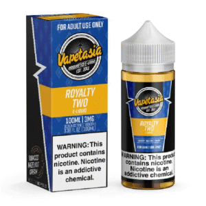 VAPETASIA 100ML 3MG - ROYALTY TWO