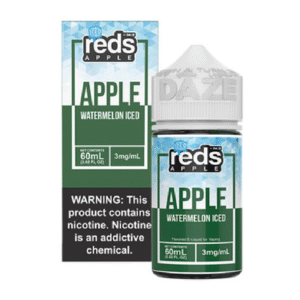 DAZE REDS APPLE 60ML 3MG - WATERMELON ICED