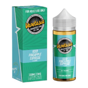 VAPETASIA 100ML 0MG - ICED PINEAPPLE EXPRESS