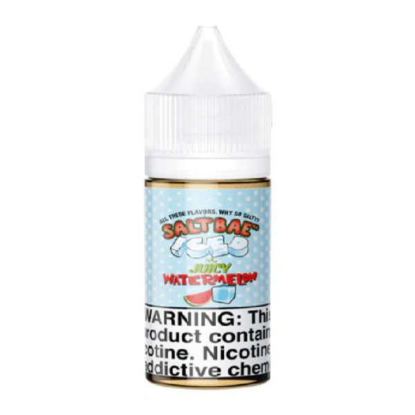 SALT BAE SALT NIC 30ML 50MG - ICED JUICY WATERMELON