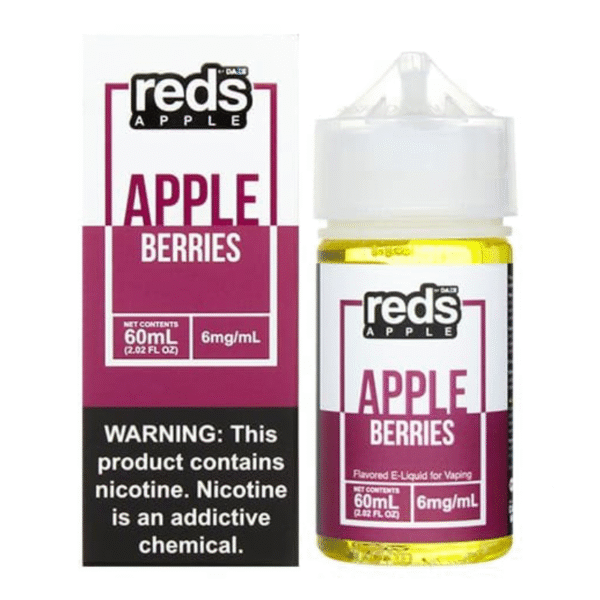 DAZE REDS APPLE 60ML 6MG - BERRIES