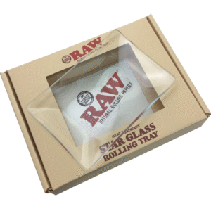RAW TRAY - HEAT RESISTANCE STAR GLASS