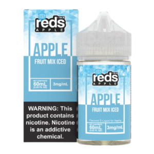 DAZE REDS APPLE 60ML 3MG - FRUIT MIX ICED