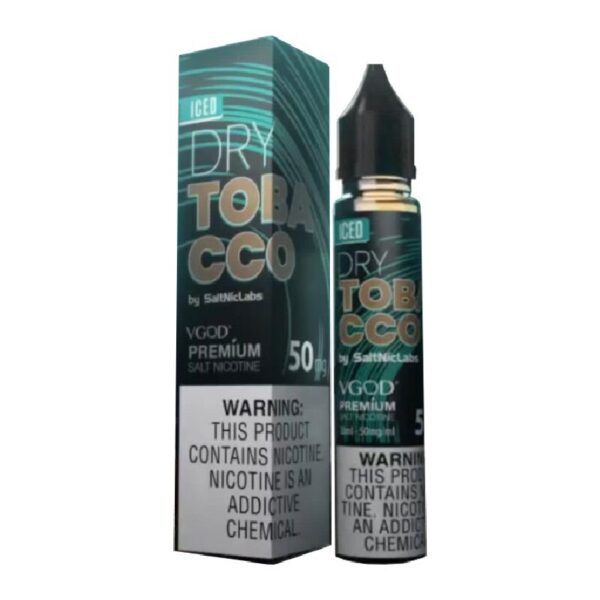 VGOD SALT NIC 30ML 50MG - ICED DRY TOBACCO