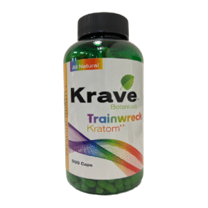 KRAVE CAPSULES 500 COUNT - TRAINWRECK