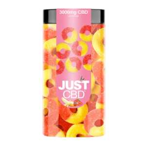 JUST CBD GUMMIES 3000MG - STRAWBERRY BANANA