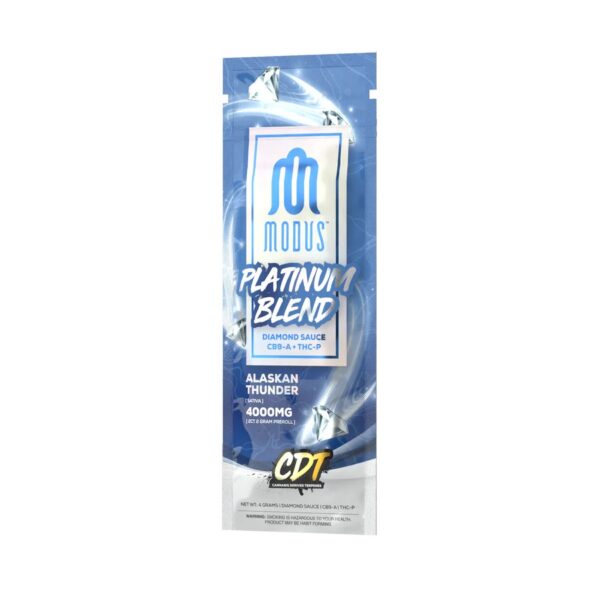 MODUS PLATINUM BLEND 4000MG 2CT PRE-ROLLS BOX OF 10 - ALASKAN THUNDER FUCK SATIVA