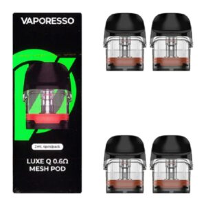 VAPORESSO LUXE Q MESH POD 4PCS - 0.60 OHMS