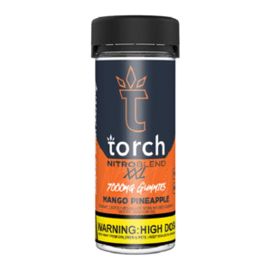 TORCH NITRO BLEND XXL 7000MG GUMMIES BOX OF 6 - MANGO PINEAPPLE