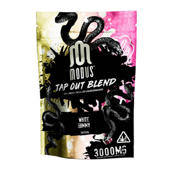 MODUS TAP OUT BLEND 2.0 3000MG GUMMIES BOX OF 5 - WHITE GUMMY SATIVA