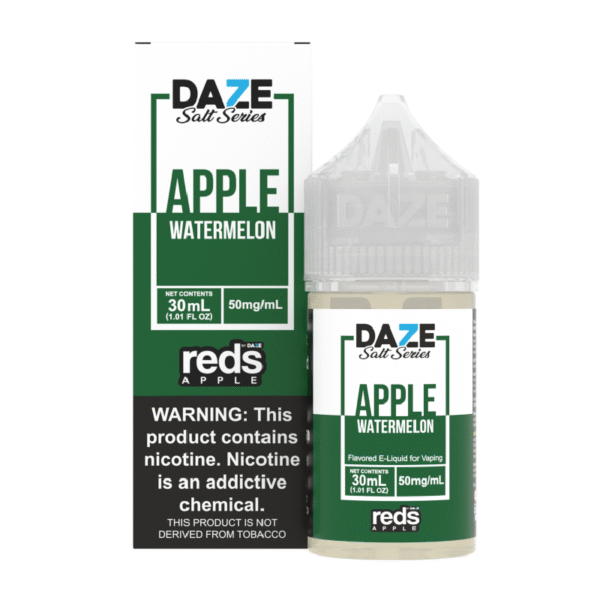 DAZE RED APPLE SALT NIC 30ML 50MG - WATERMELON