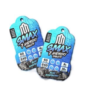 MODUS SMAX 7-HYDROXY TABLETS BOX OF 10 - 60MG 4CT BLUE RASPBERRY