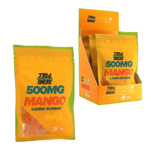 FULL SEND CANNA GUMMIES 500MG BOX OF 5 - MANGO