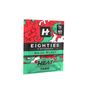 STRAIGHT HEAT EIGHTIES 7-HYDROXY TABLETS 80MG 1CT - BAJA BLAST BOX OF 25