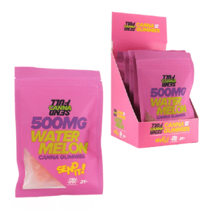 FULL SEND CANNA GUMMIES 500MG BOX OF 5 - WATERMELON
