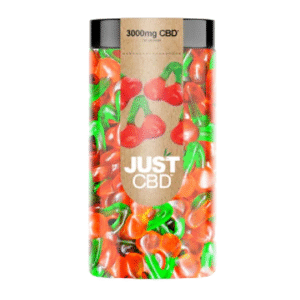 JUST CBD GUMMIES 3000MG - CHERRIES