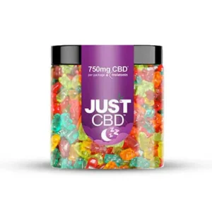 JUST CBD SLEEP NIGHTTIME GUMMIES 750MG - BEARS