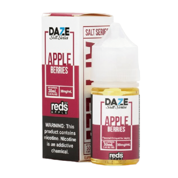 DAZE RED APPLE SALT NIC 30ML 30MG - BERRIES