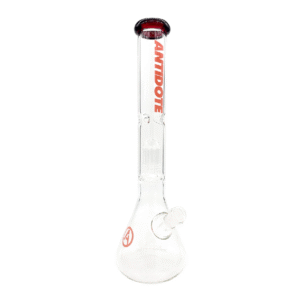 ANTIDOTE GLASS 16'' RED EYE BEAKER W/ 8-ARM TREE PERC