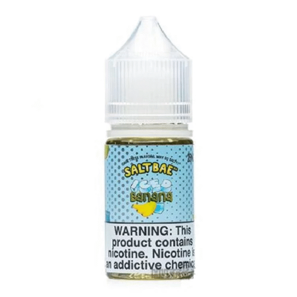 SALT BAE SALT NIC 30ML 25MG - ICED BANANA