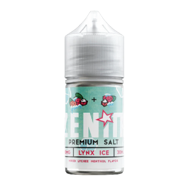 ZENITH SALT NIC 30ML 50MG - LYNX ICE