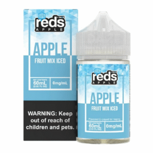 DAZE REDS APPLE 60ML 0MG - FRUIT MIX ICED