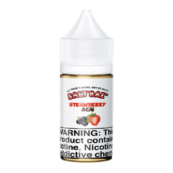 SALT BAE SALT NIC 30ML 25MG - STRAWBERRY ACAI